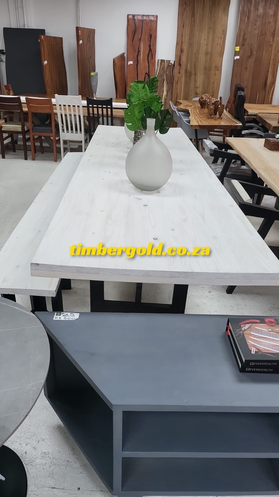 Washed Pine table