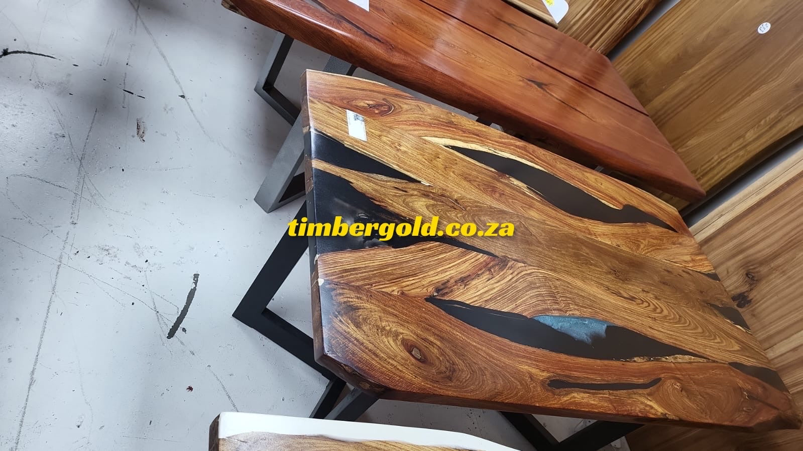 Olive Rosewood with black epoxy