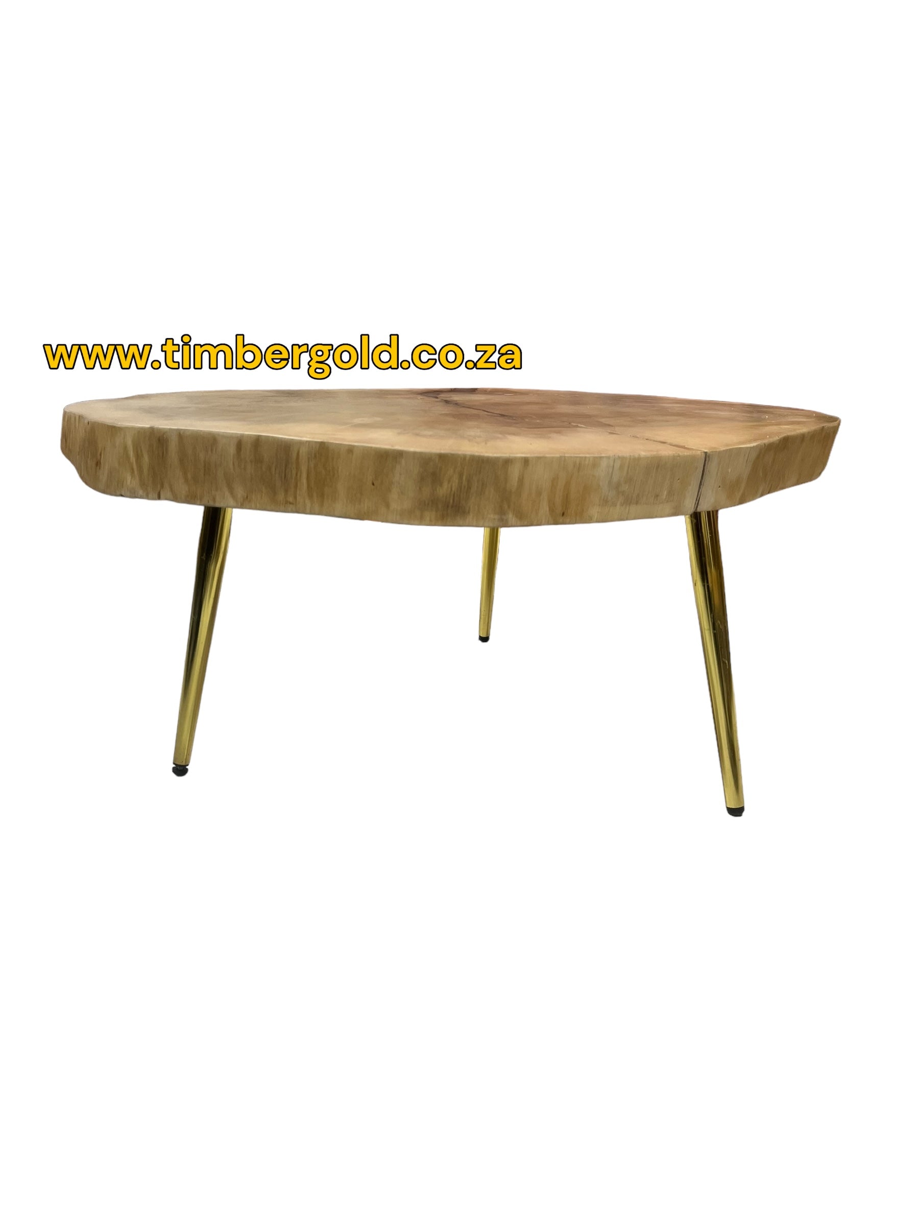 Maple Coffee Table with Clear Epoxy Resin