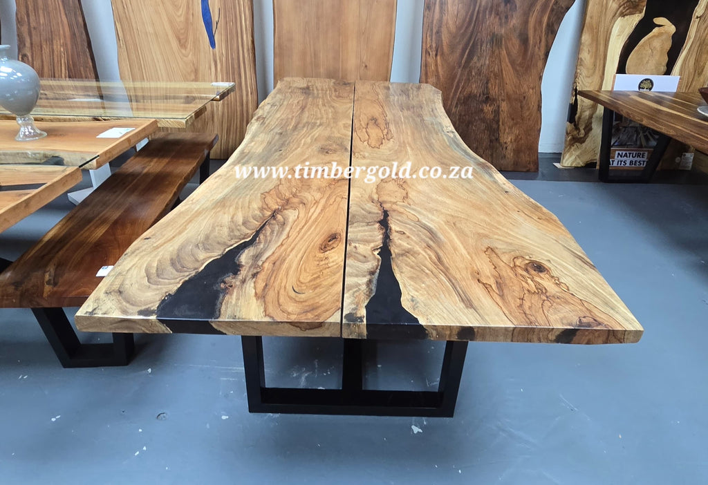 Live edge African Wild Oak.