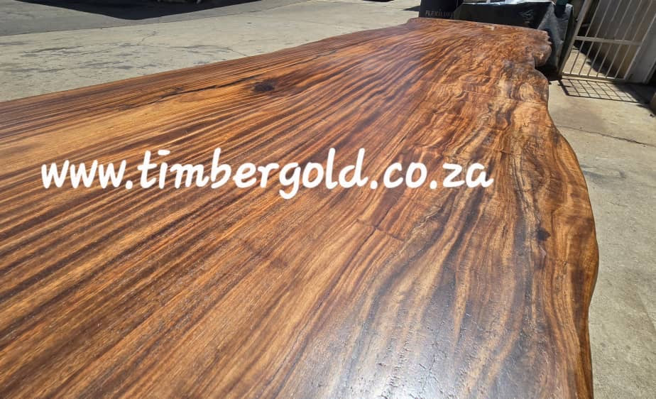 Live edge Table.
African Claro Walnut