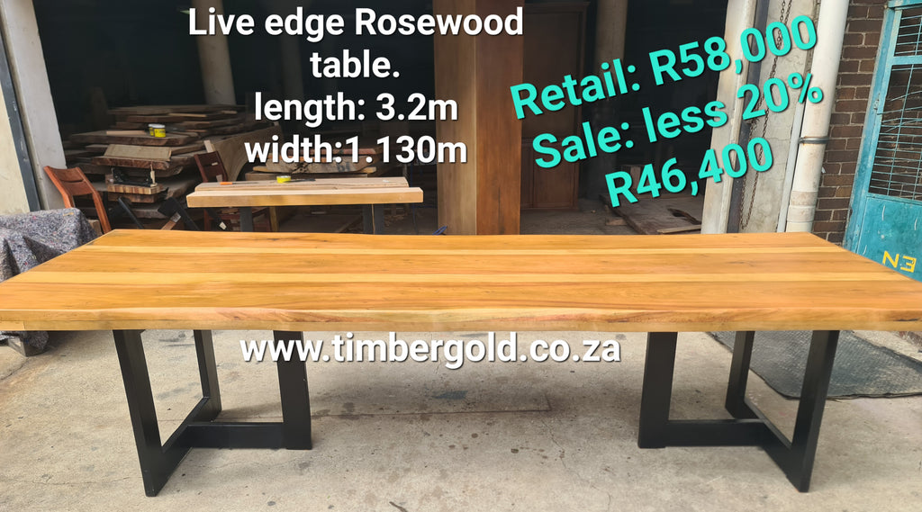 wooden table