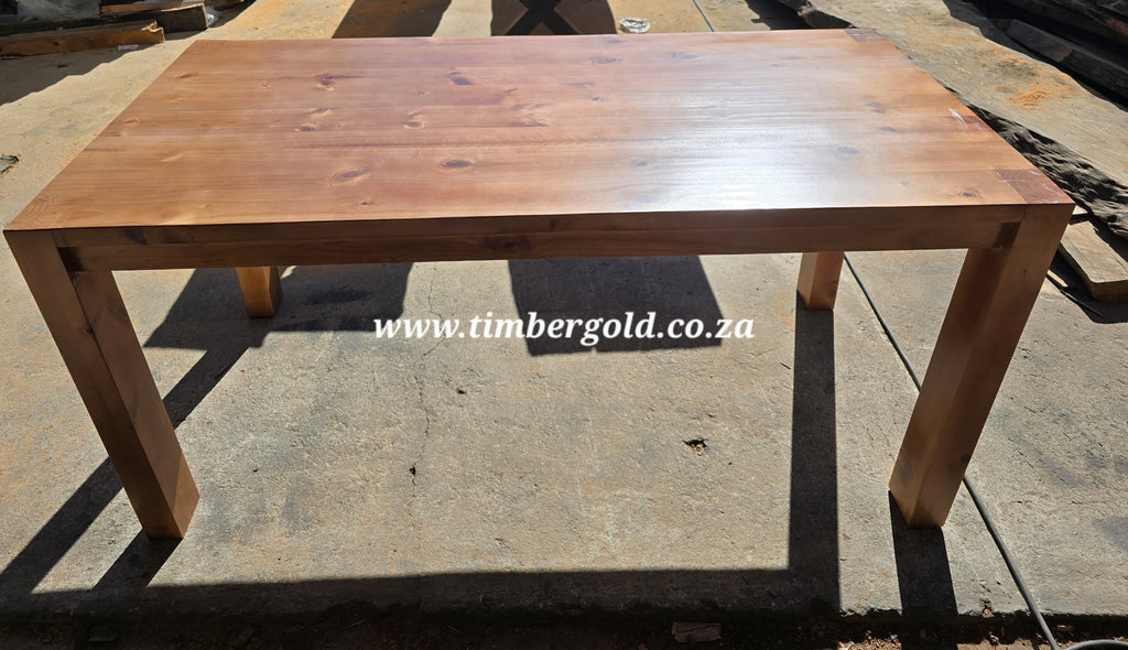 Solid wood pine finished in walnut/ mahigany