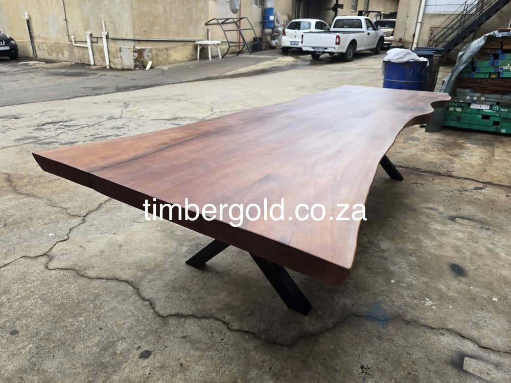 Live Edge Mahogany