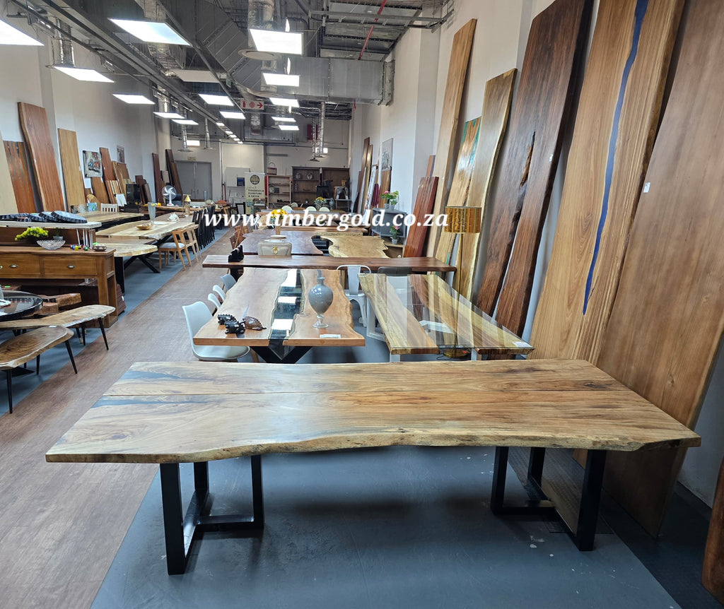 Live edge African Wild Oak.