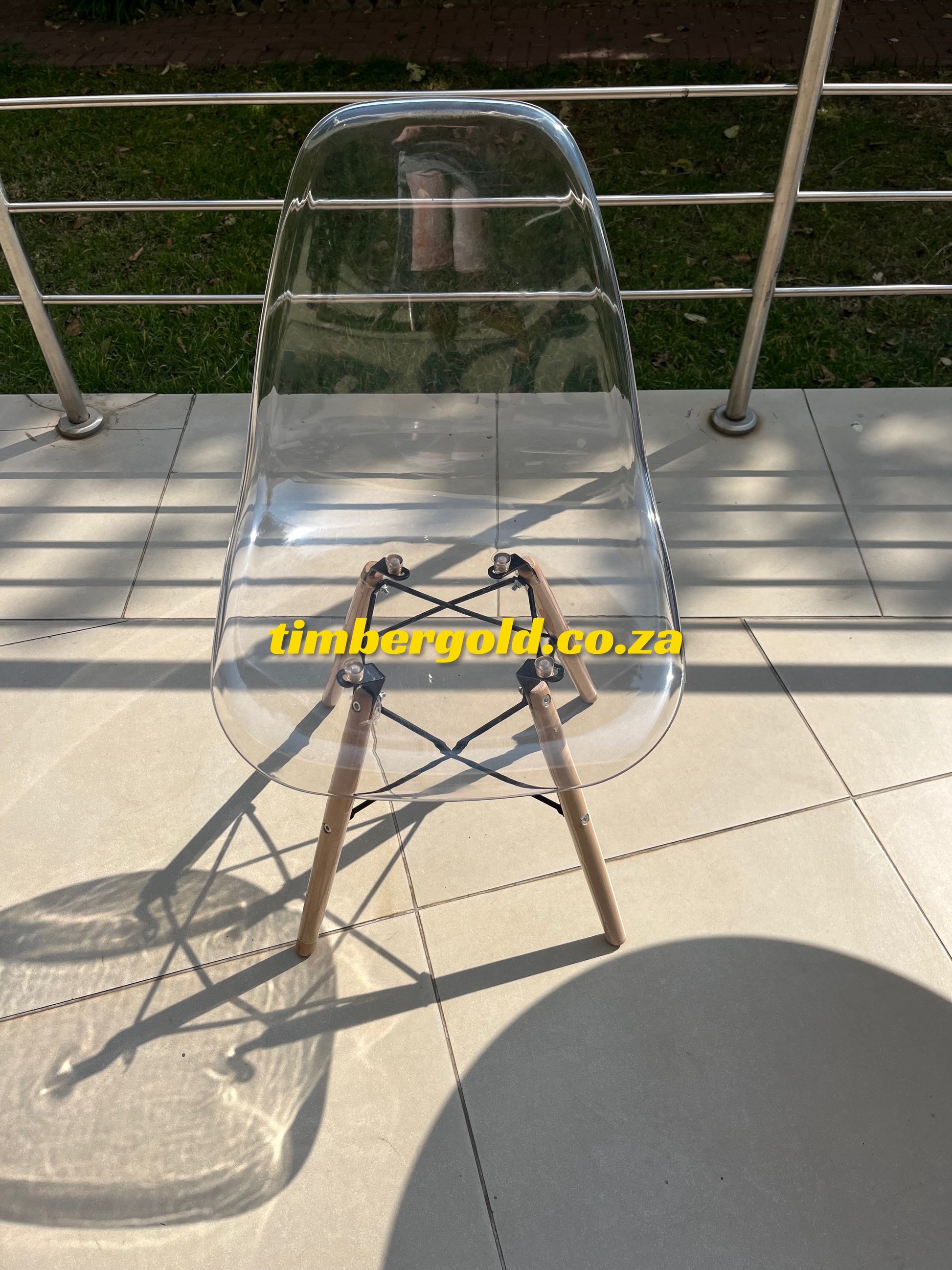 Clear dining Chair