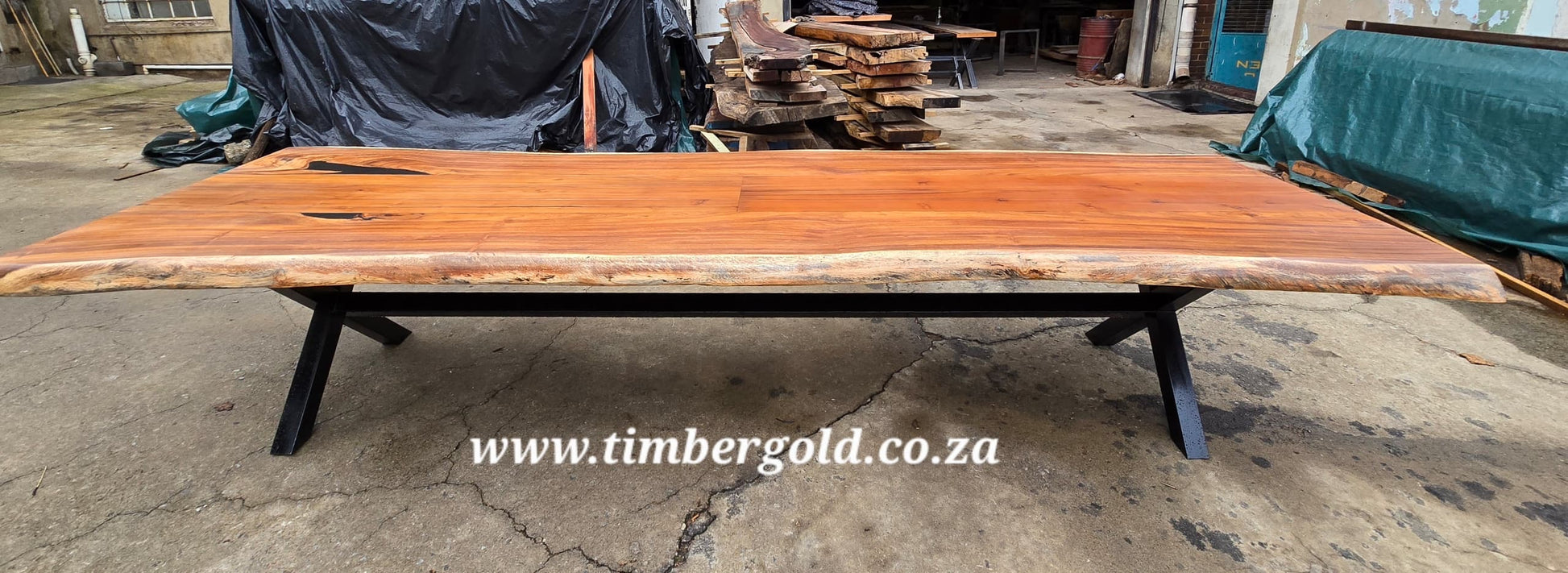 Live edge Wild Walnut Dining/Conference Table