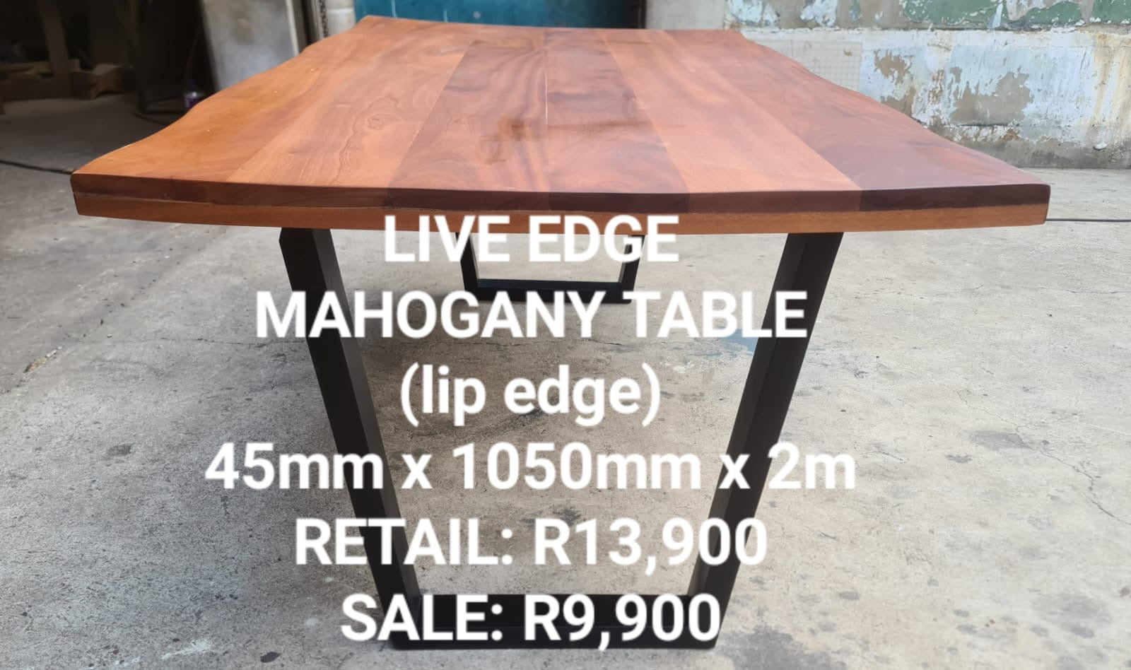 Mahogany Table TIMBERGOLDSA