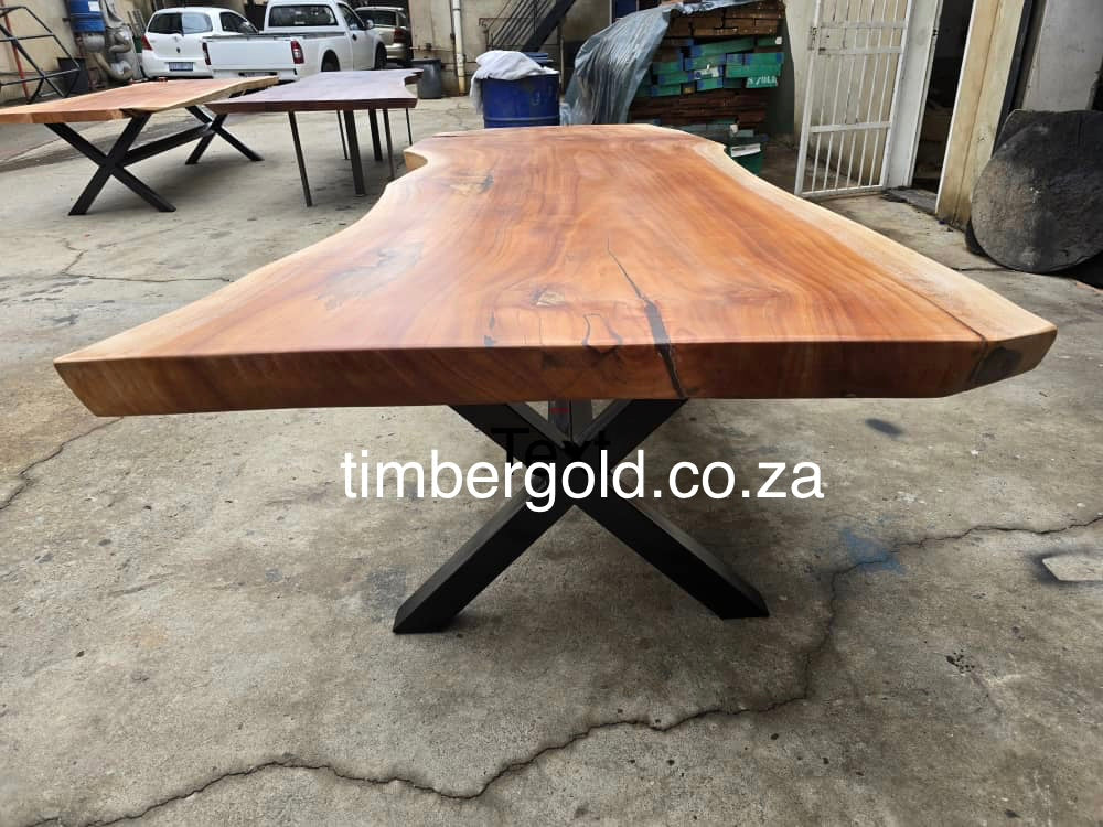 Live edge Mahogany one piece slab