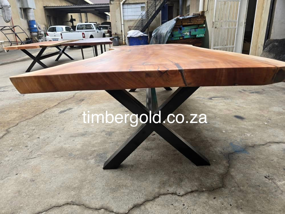 Live edge Mahogany one piece slab