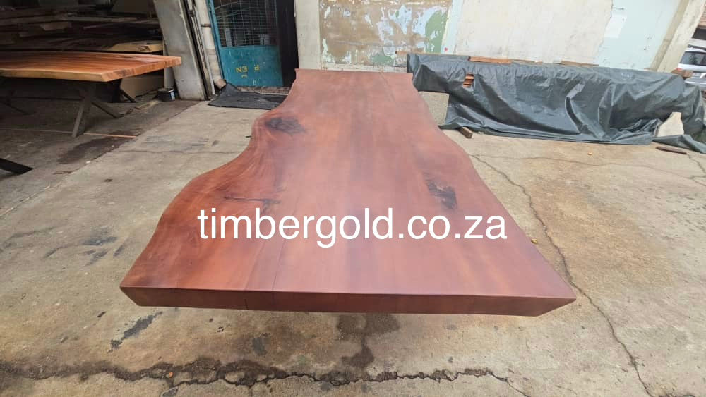 Live Edge Mahogany