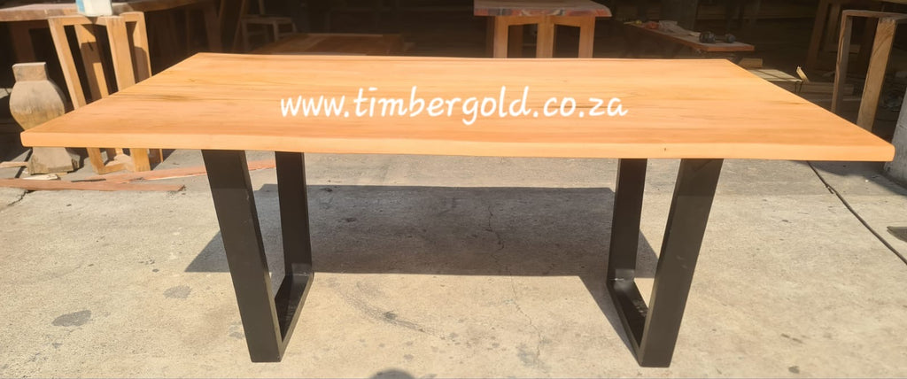Beech live edge table