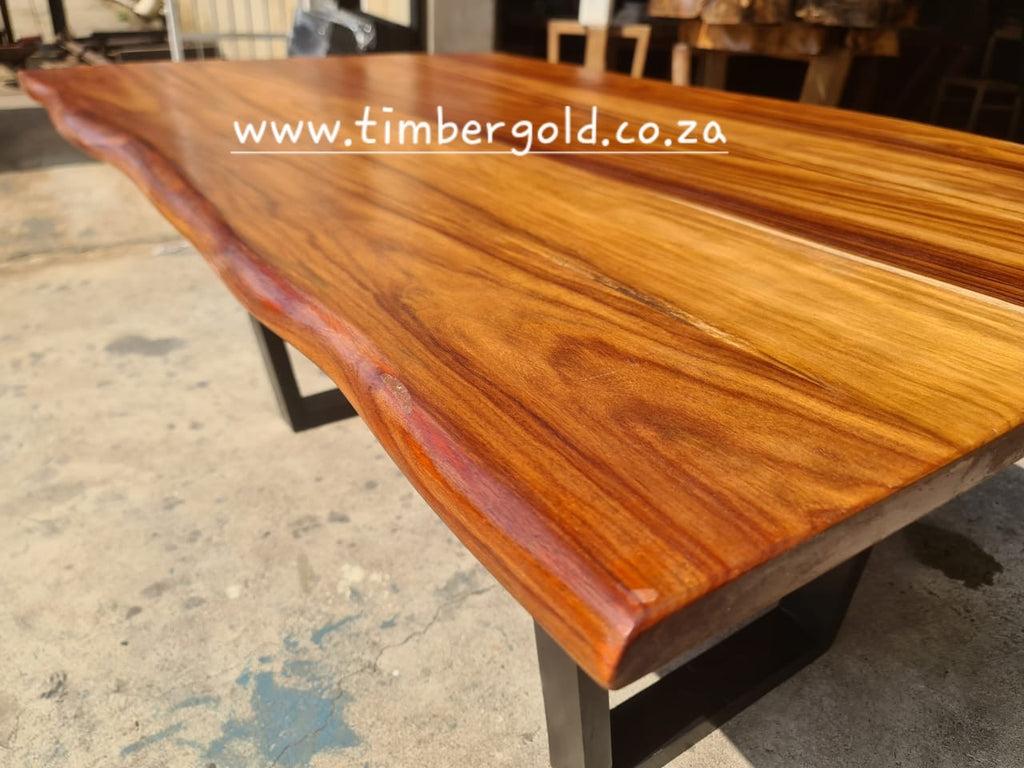 Padauk dining table