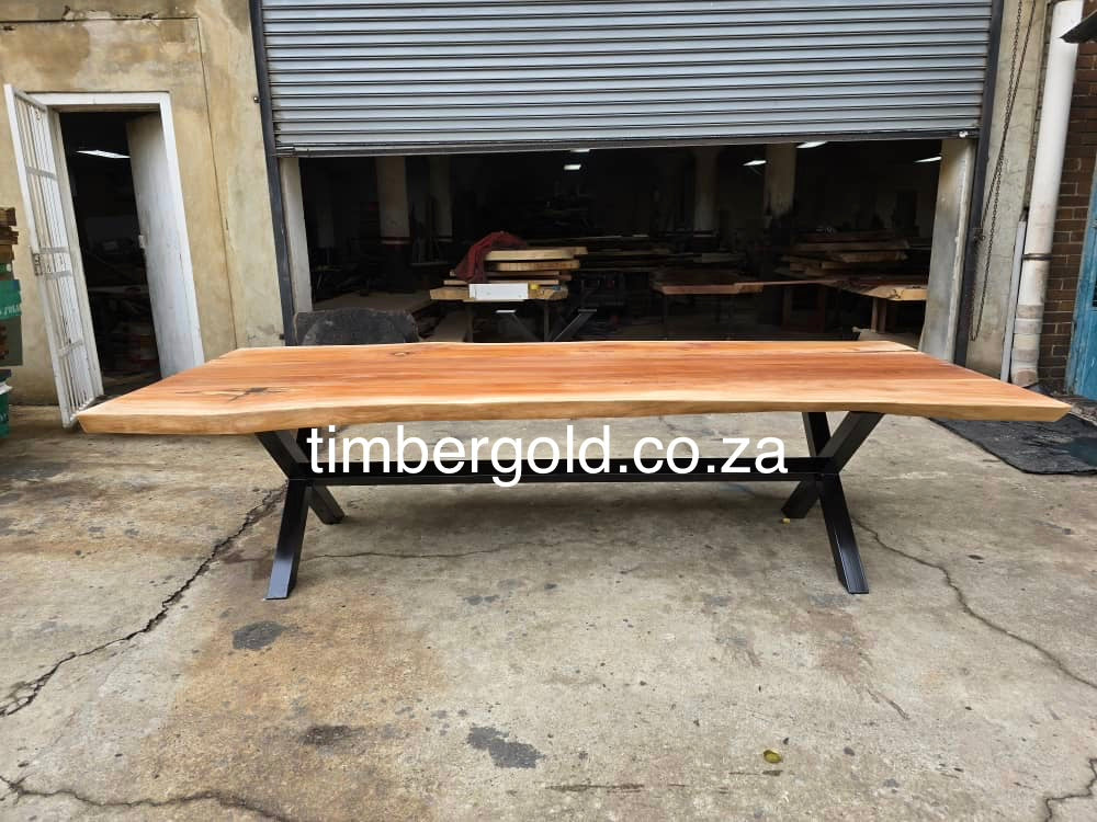 Live edge Mahogany table