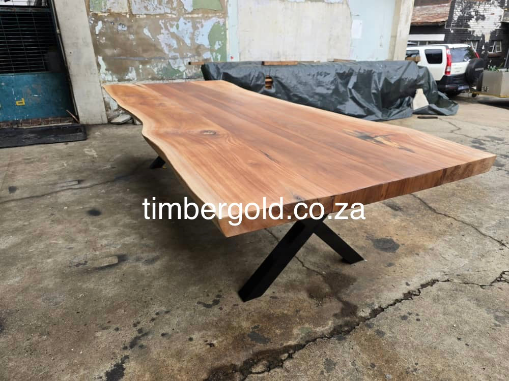 Live edge Mahogany table