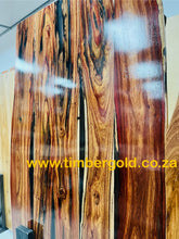 Load image into Gallery viewer, Olive Rosewood w/ Black Translucent Epoxy
