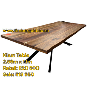 Kiaat Table