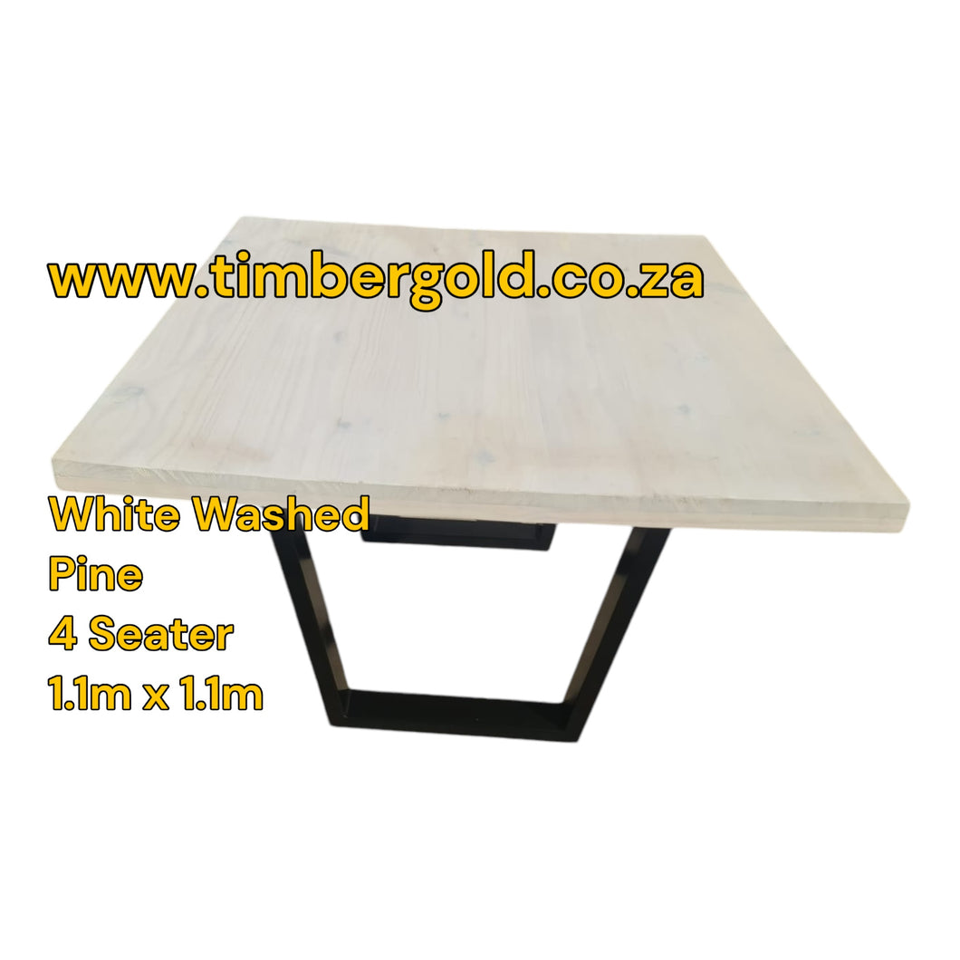 White Washed Pine Table