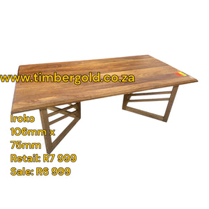 Iroko Coffee Table