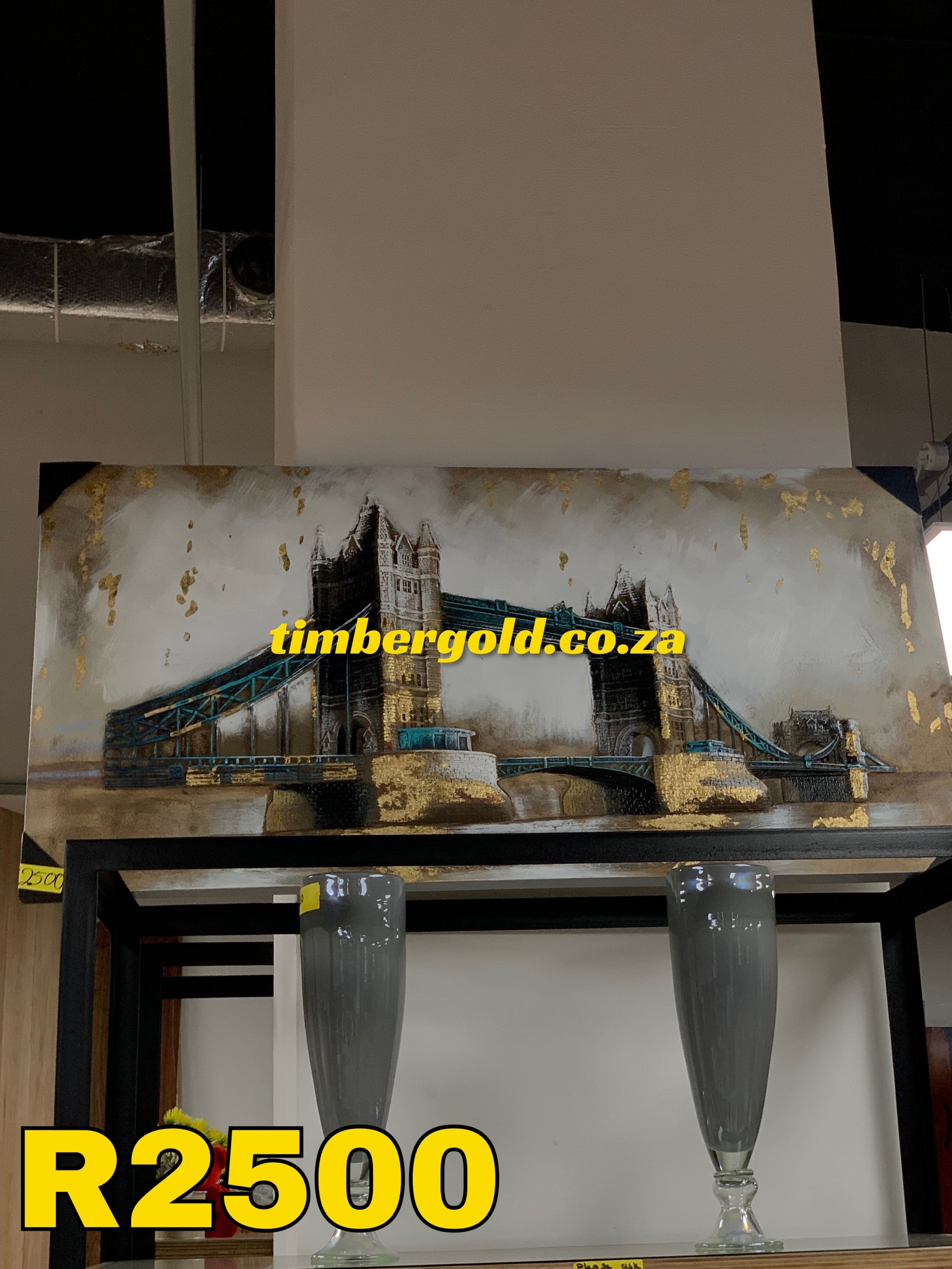 London Bridge 3D painting