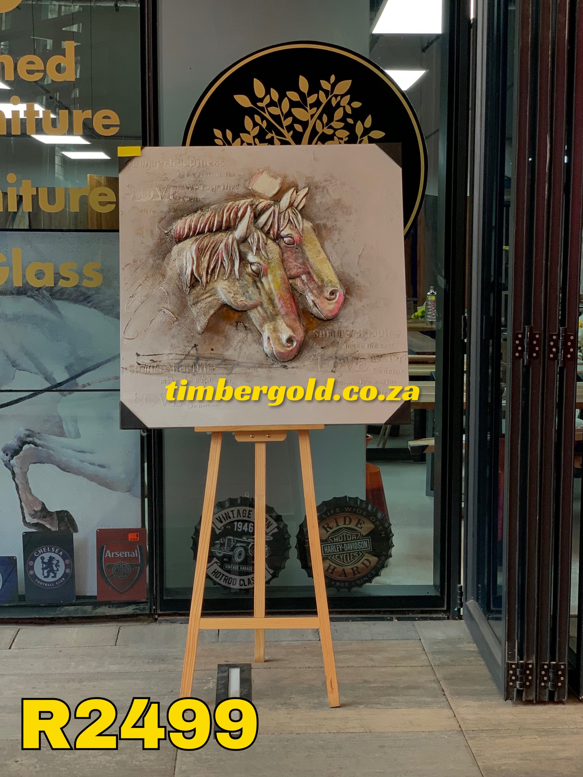 Horse 3D painting