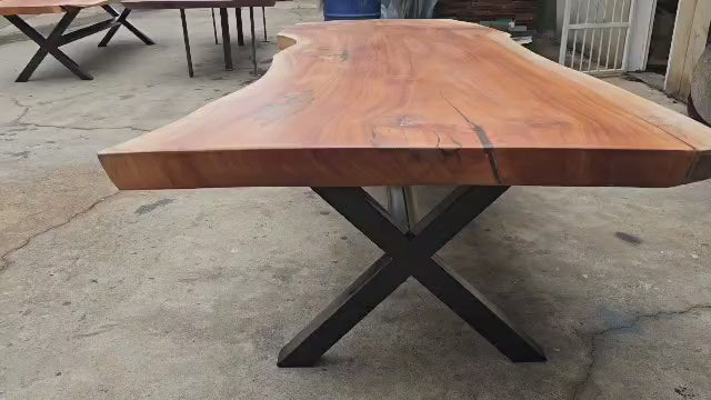 Live edge Mahogany one piece slab