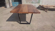 Load and play video in Gallery viewer, Moza Walnut Table
