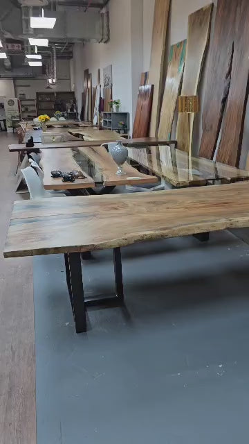 Live edge African Wild Oak.