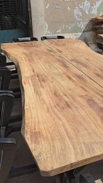 Live edge African Wild Oak.