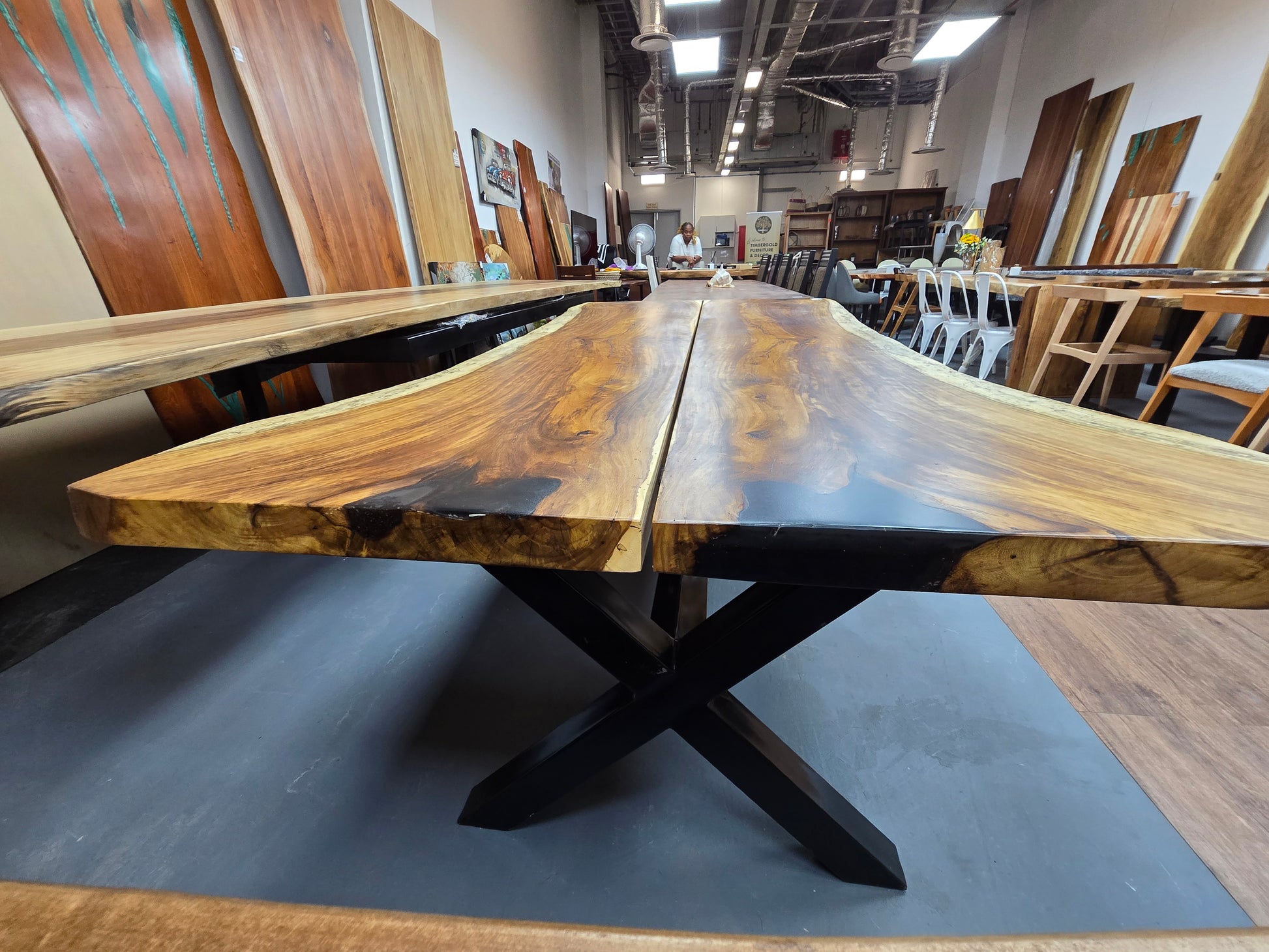 Live edge African Teak (IRoko)