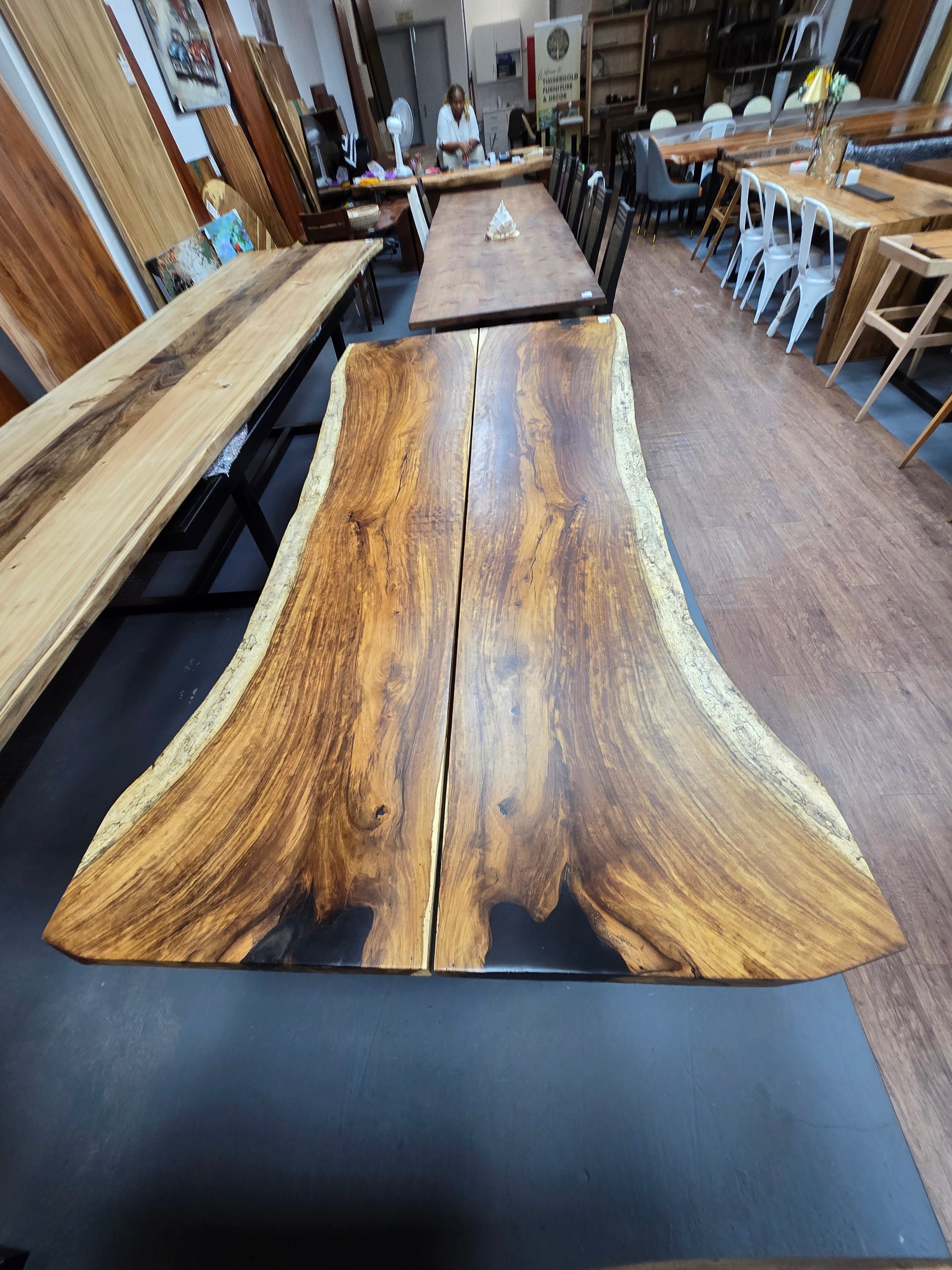 Live edge African Teak (IRoko)