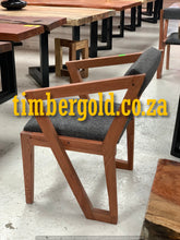 Load image into Gallery viewer, Exotic wooden chair.
