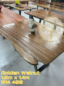 Golden Walnut Table